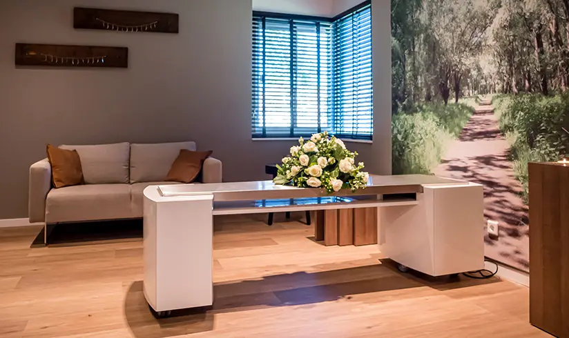 kist in 24-uurssuite en bank