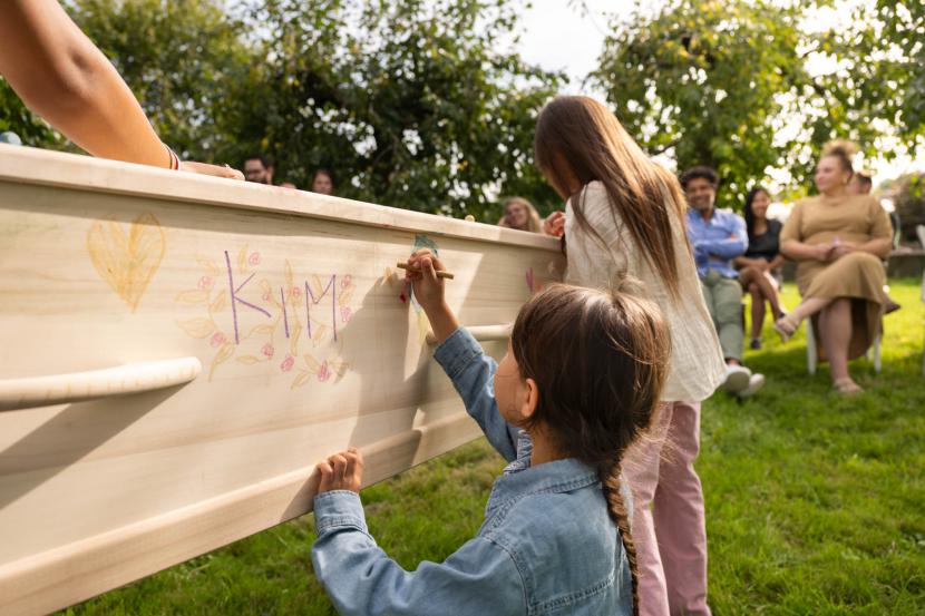 Kinderen beschrijven kist